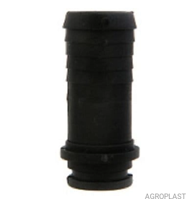 Straight plug ø20 – fastening 1”