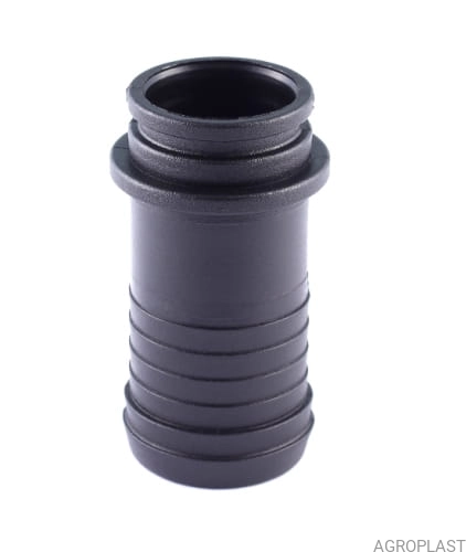 Straight plug ø20 – fastening 1”