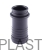 Straight plug ø20 – fastening 1”