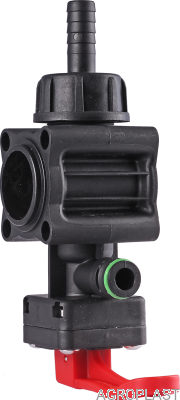 Manual valve unit for metered by-pass HD (OUT UP)