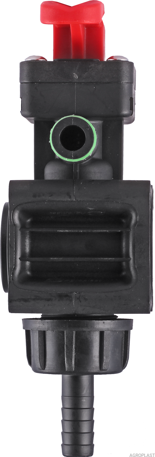 Manual valve unit for metered by-pass HD