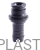 Straight plug ø 12,5 – fastened with a ¾” nut