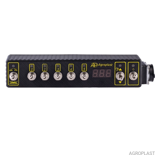 Controler de distribuitor pentru pulverizator cu 5 secțiuni