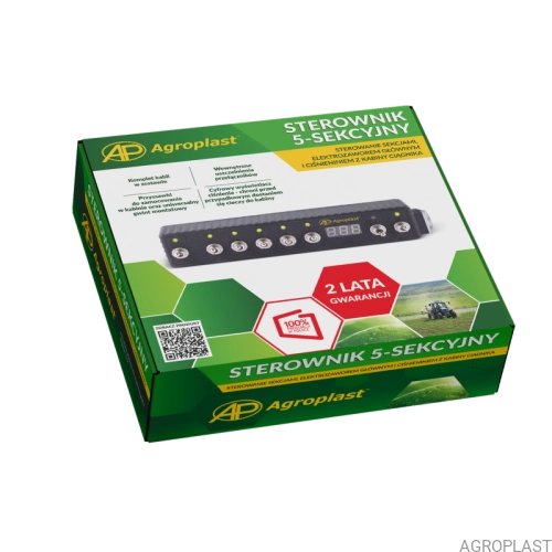 Controler de distribuitor pentru pulverizator cu 5 secțiuni