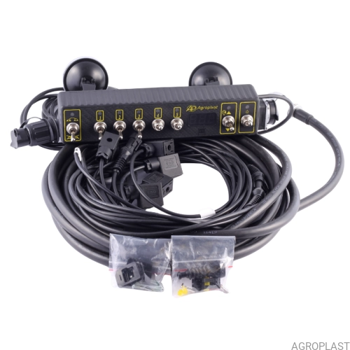 Controler de distribuitor pentru pulverizator cu 5 secțiuni