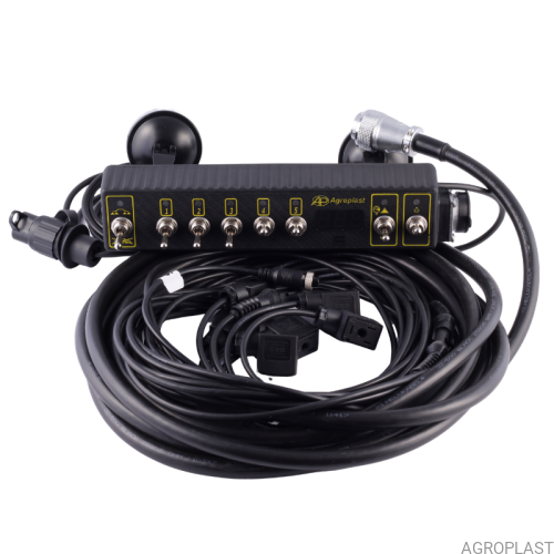 Controler de distribuitor pentru pulverizator cu 5 secțiuni