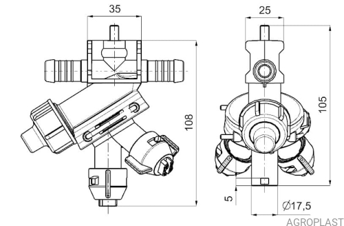 Głowica AP 0-100/G07/P (NKP)