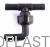 Disjoint T-pipe Ø12,5